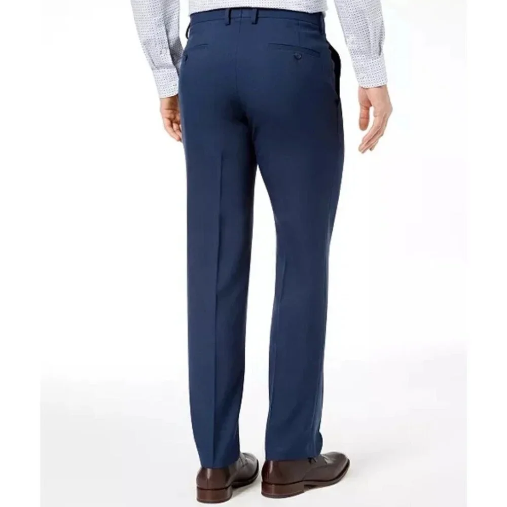 NEW Kenneth Cole Men's 32 X 30 Slim Fit Performance Dress Pants Super Flex